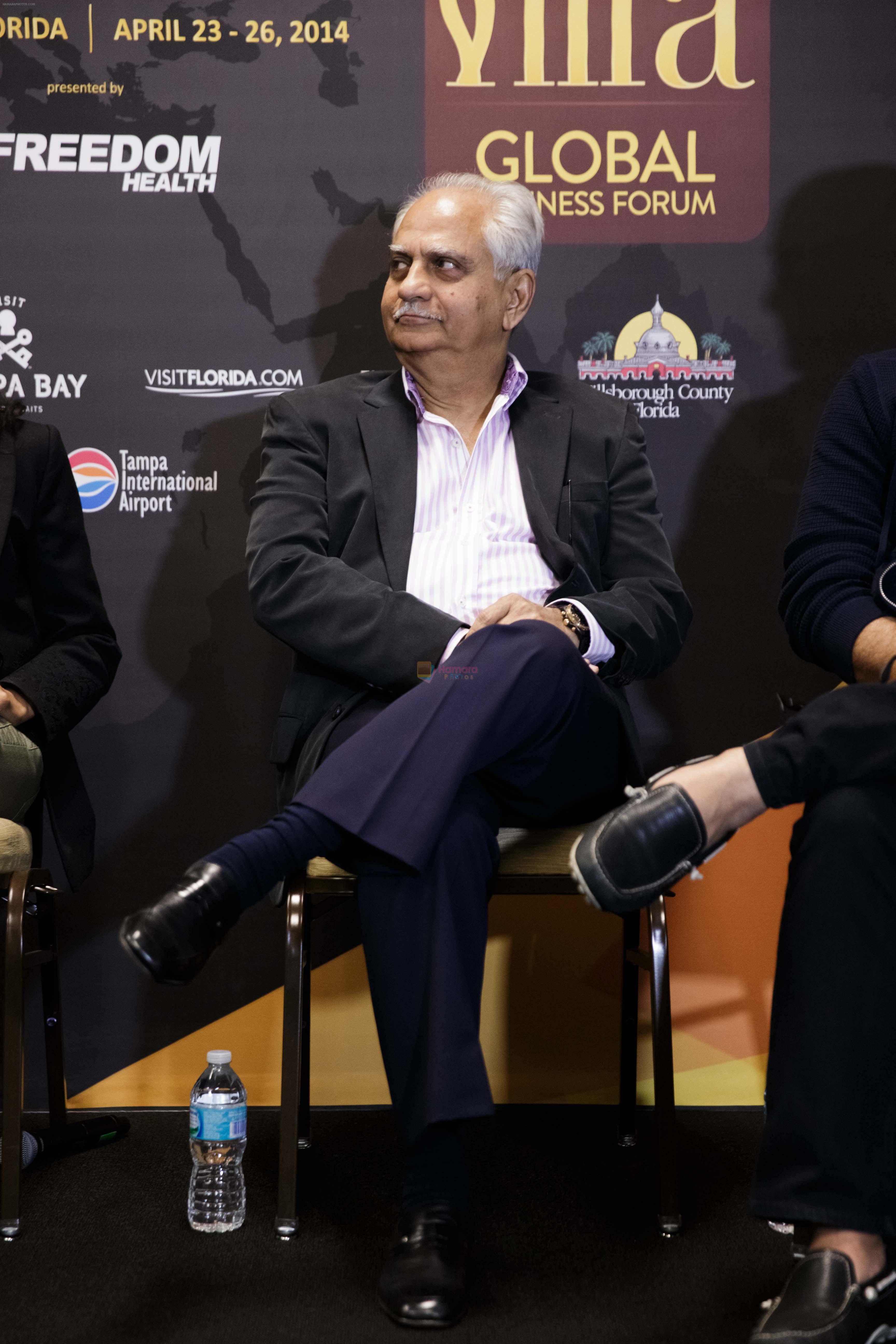Ramesh Sippy at FICCI-IIFA Global Business Forum in Tampa Convention Centre on 25th April 2014