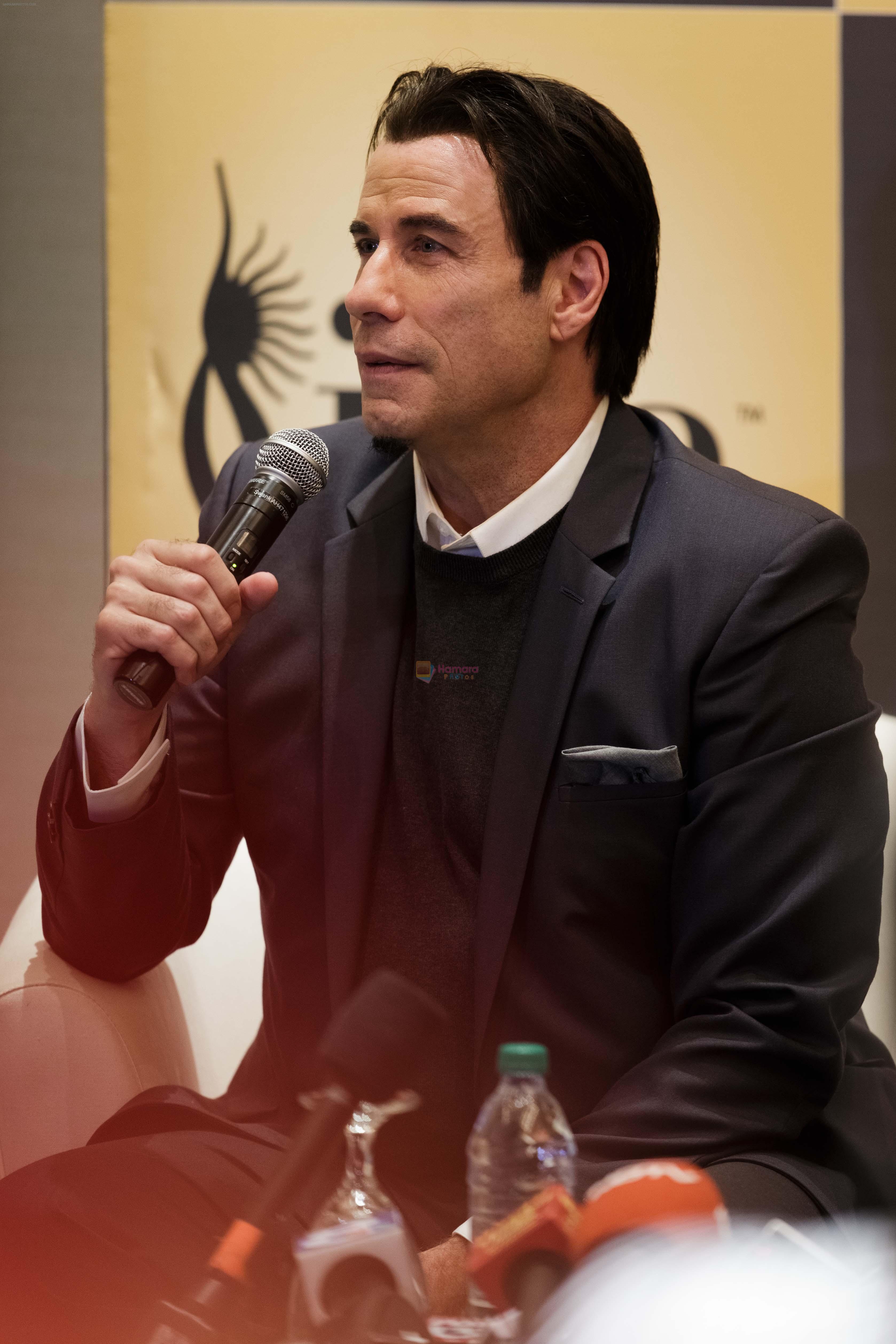 John Travolta Presser on Day 4 at John Travolta Presser on 26th April 2014