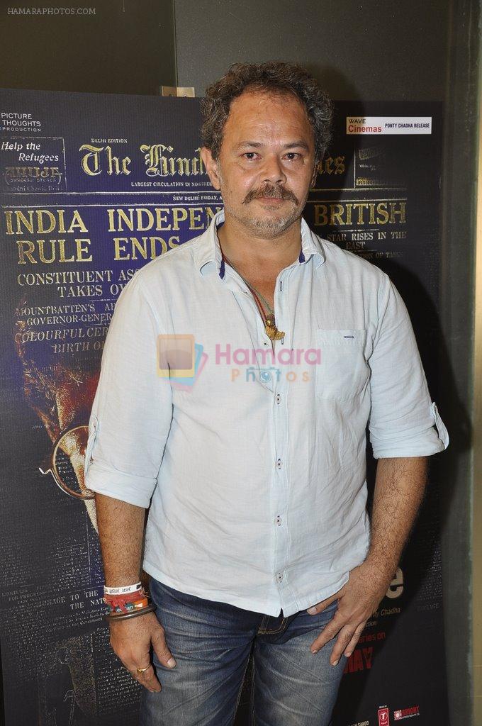 Raj Zutshi at the Media interaction for the film Kya Dilli Kya Lahore in Mumbai on 28th April 2014