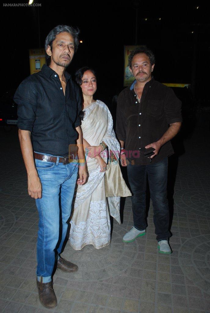 Vijay Raaz, Raj Zutshi at the Premiere of Kya Dilli Kya Lahore in Mumbai on 30th April 2014