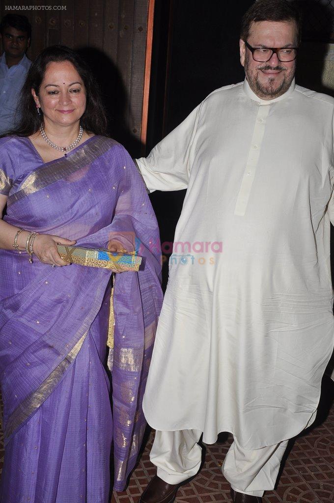 Nitin Mukesh visit Aditya Chopra's residence in Mumbai on 4th May 2014