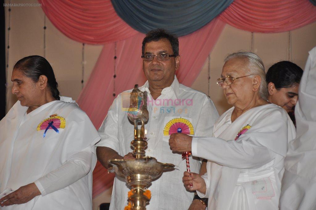 Subhash Ghai at Brahmakumari's deccenial celebrations in Mumbai on 4th May 2014