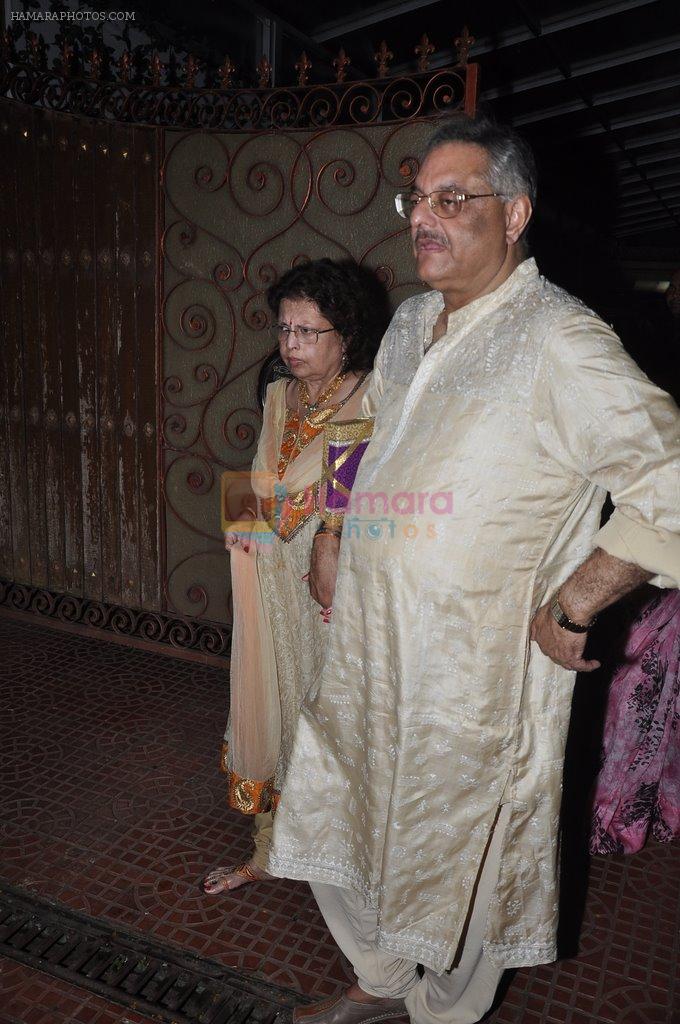 Siddharth Kak visit Aditya Chopra's residence in Mumbai on 4th May 2014