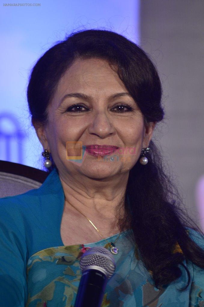 Sharmila Tagore at Clinic plus and Plan India launch their association to empower mothers and daughters in Marriott, Mumbai on 6th May 2014