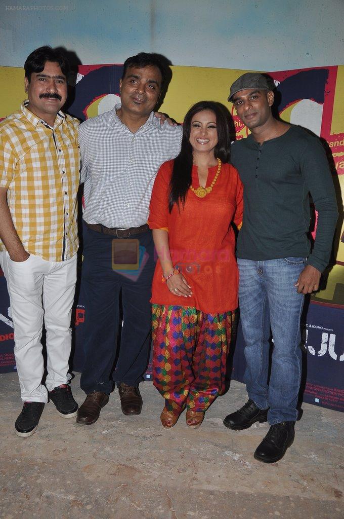 Yashpal Sharma, Sandeep Varma, Divya Dutta at the Screening of film Manjunath in Mumbai on 6th May 2014