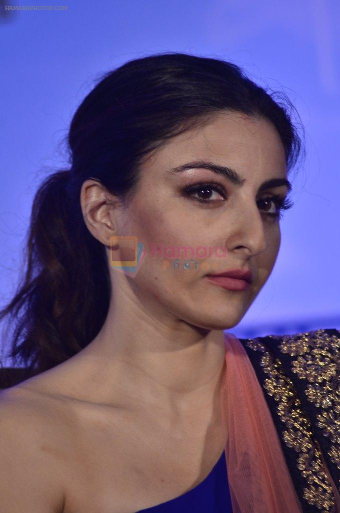 Soha Ali Khan at Clinic plus and Plan India launch their association to empower mothers and daughters in Marriott, Mumbai on 6th May 2014