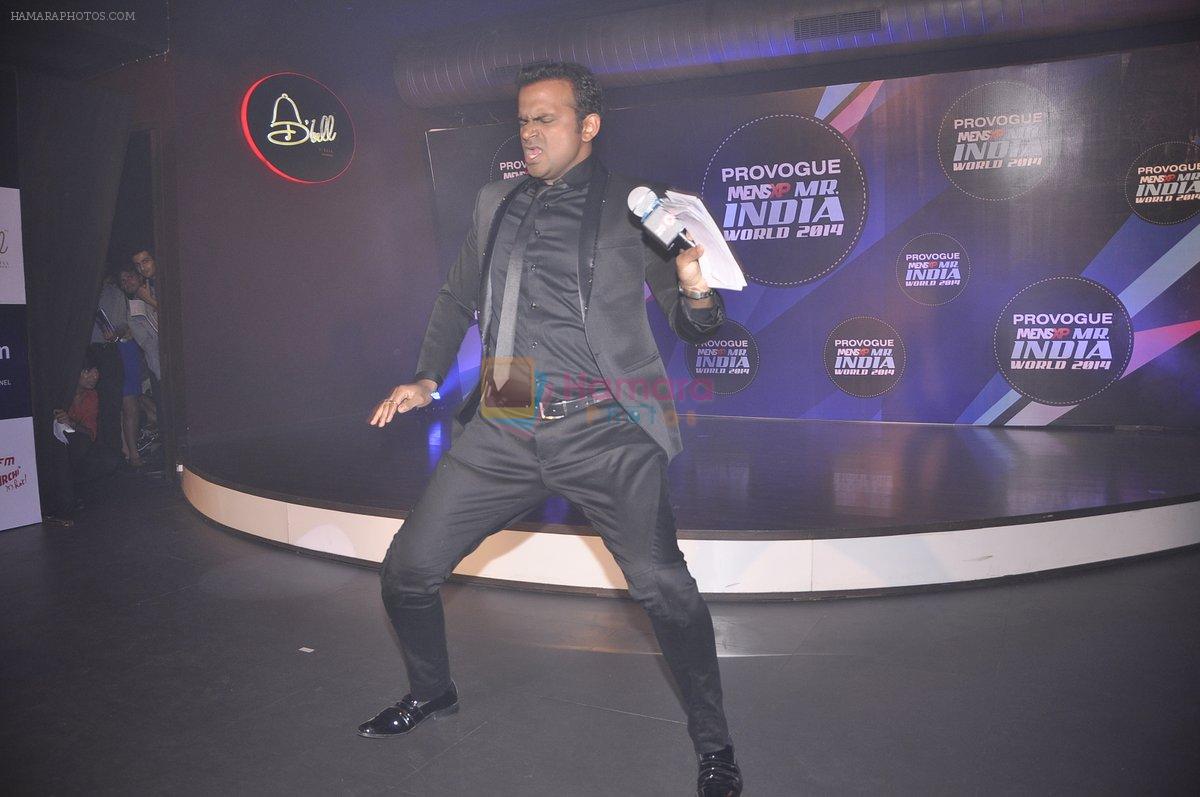 Siddharth Kannan at Mr India Competition in Mumbai on 8th May 2014