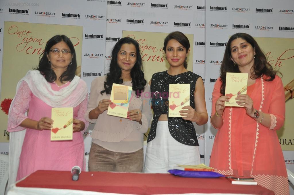 Kiran Manral Tisca Chopra, Ms Madhavi Purohit at the book launch of Once Upon A Crush by Leadstart publishing