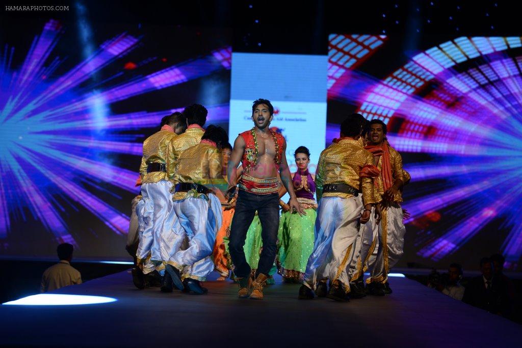 Terence Lewis walks for Vikram Phadnis at Pidilite CPAA Show in NSCI, Mumbai on 11th May 2014