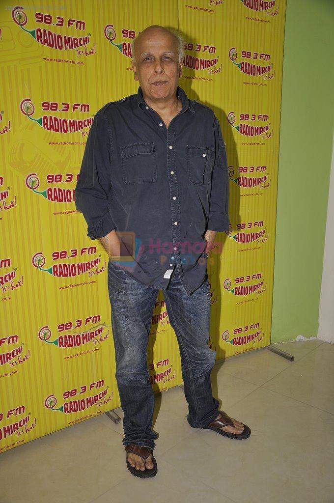 Mahesh Bhatt at CityLights Movie Promotions at Radio Mirchi  on 14th May 2014