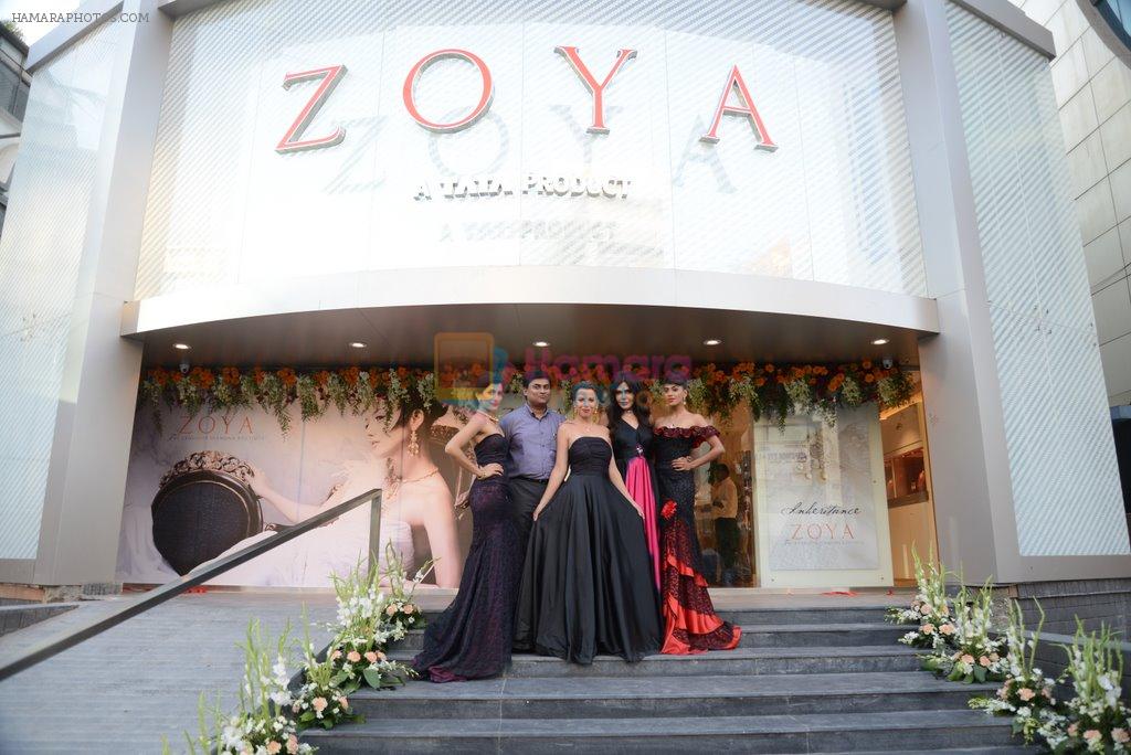 Lisa Mangaldas, Nisha Jamwal at Zoya store launch hosted by Nisha Jamwal in Mumbai on 15th May 2014
