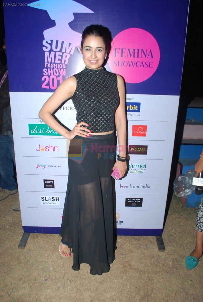 Yuvika Choudhary at Femina Showcase fashion show in Inorbit Mall, Malad on 17th May 2014