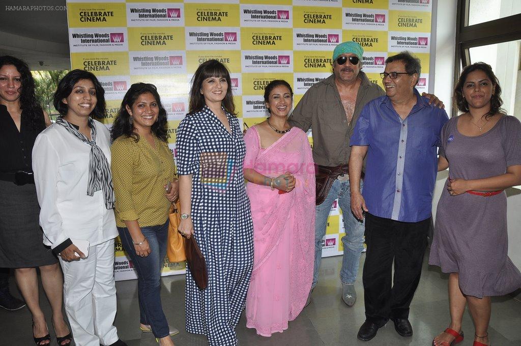 Jackie Shroff, Subhash Ghai, Divya Dutta, Neeta Lulla at Whistling Woods Cinema Celebrates in Mumbai on 19th May 2014