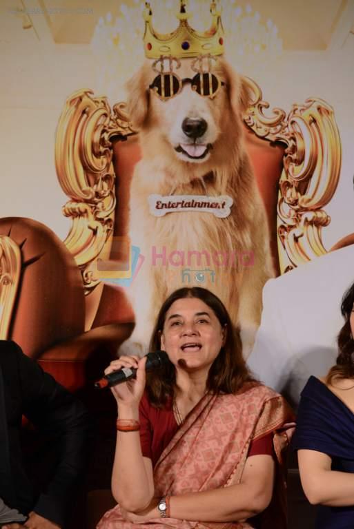 Maneka Gandhi at Akshay Kumar's film It's Entertainment trailor Launch in Mumbai on 19th May 2014