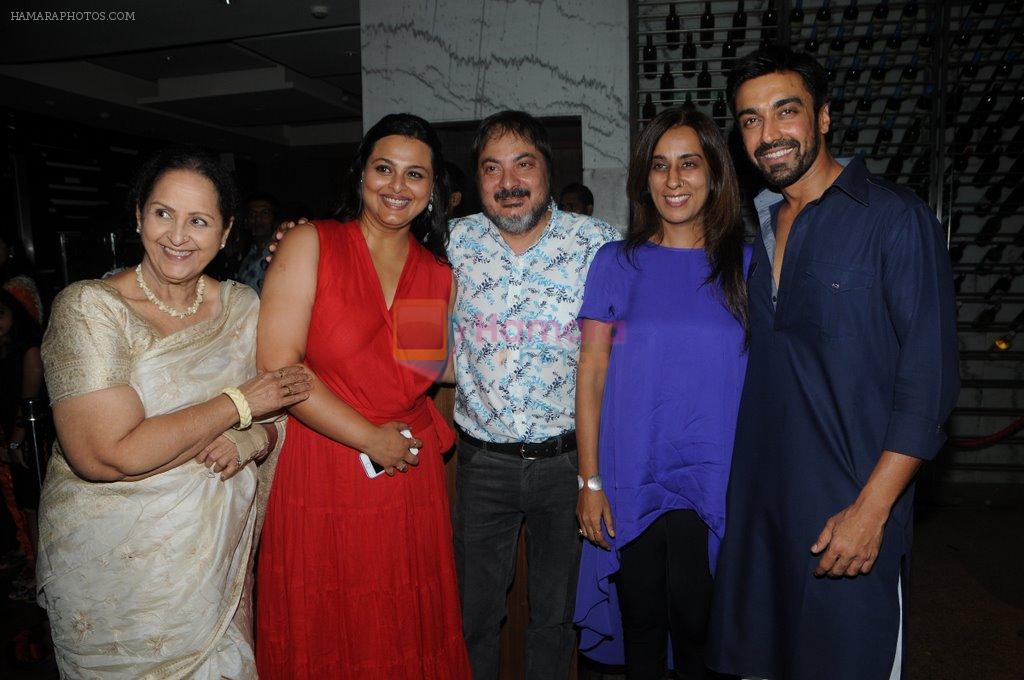 Ashish Chaudhary with Deeya Singh, Shilpa Shorodkar and Tony Singh at Ek Mutthi Aasmaan TV Serial celebration party in Mumbai on 20th May 2014