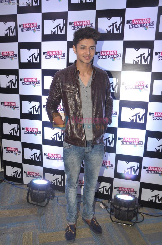 Siddharth Gupta at the launch of MTV's new show Jhand Hogi Sabki in Parle, Mumbai on 20th May 2014