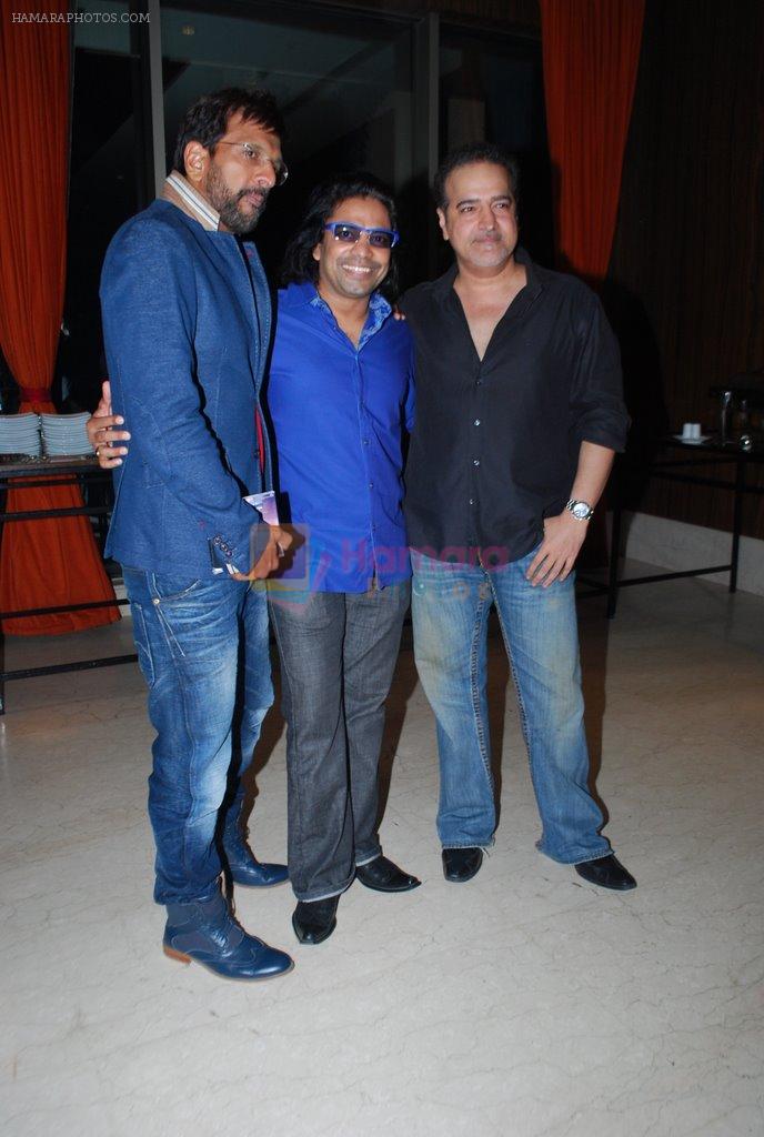 Javed Jaffrey, Ravi behl at Unforgettable music launch in Novotel, Mumbai on 20th May 2014