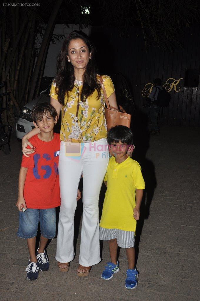 Gayatri Joshi at Shilpa Shetty's son's birthday in Juhu, Mumbai on 21st May 2014