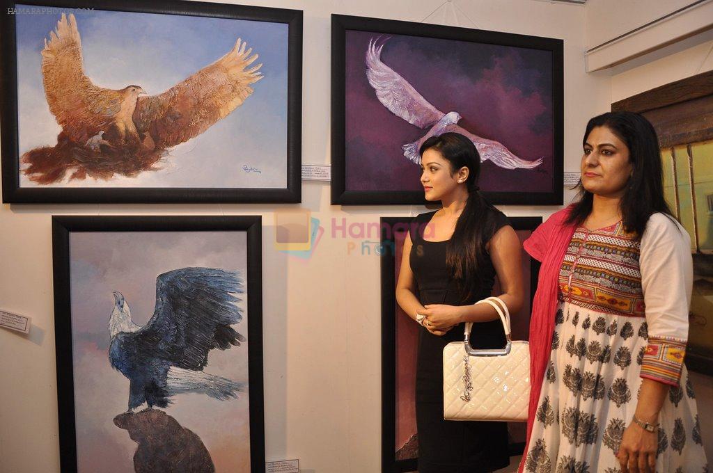 Mishti at art exhibition in Kalaghoda, Mumbai on 23rd May 2014