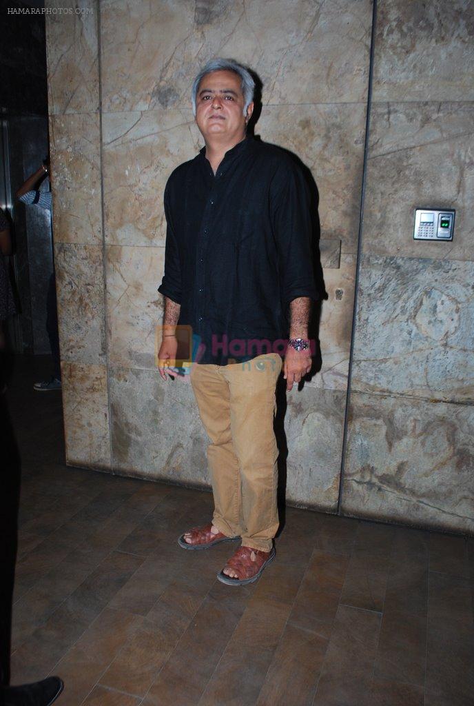 Hansal Mehta at Citylight screening in Lightbox, Mumbai on 25th May 2014