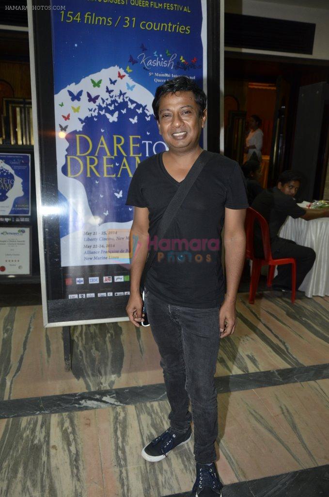 Onir at Kashish film festival closing ceremony in Liberty Cinema, Mumbai on 25th May 2014