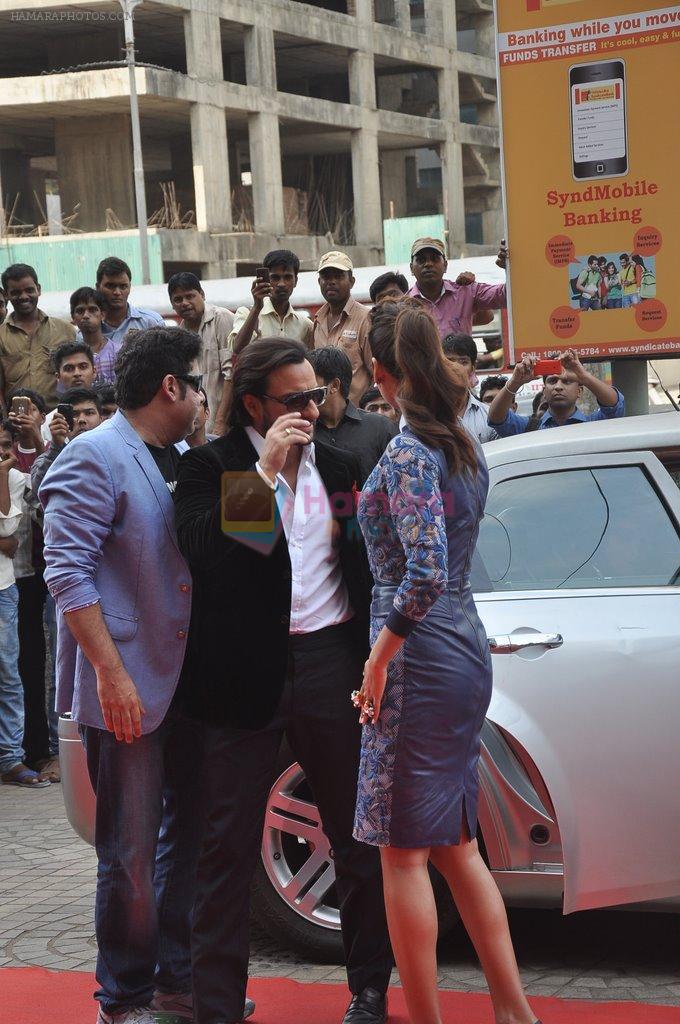 Saif Ali Khan, Esha Gupta, Sajid Khan at Humshakals Trailer Launch in Mumbai on 29th May 2014