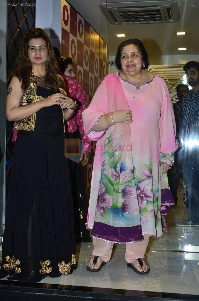 Pamela Chopra at Divani store launch in Santacruz, Mumbai on 29th May 2014