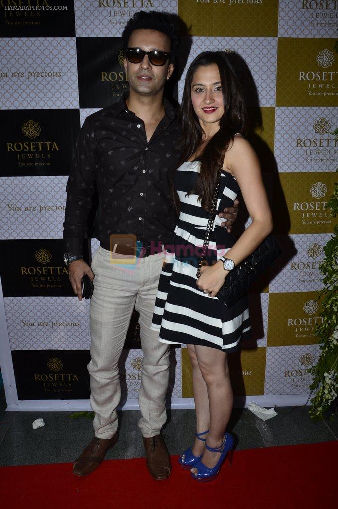 Aamir Ali and Sanjeeda Sheikh at Launch of Rosetta jewels in Mumbai on 30th May 2014