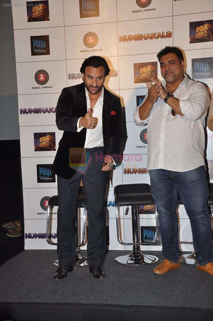 Saif Ali Khan, Ram Kapoor at Humshakals Trailer Launch in Mumbai on 29th May 2014