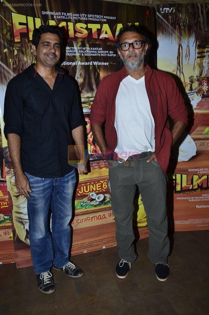 Nitin Kakkar, Rakesh Mehra at Filmistaan special screening Lightbox, Mumbai on 3rd June 2014