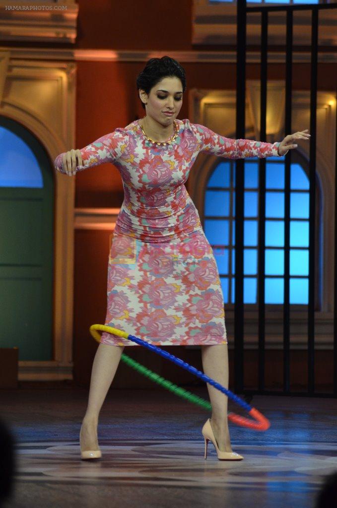 Tamannaah Bhatia with Team of Humshakals at Hasee House on Star Plus in R K Studio, Chembur on 3rd June 2014