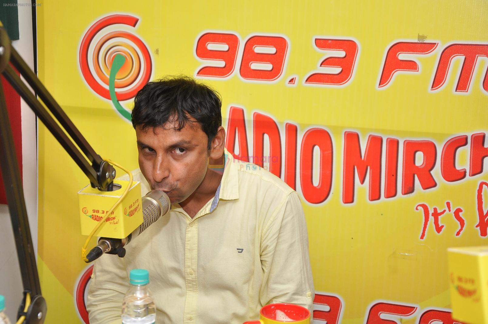 Inaamulhaq at Radio Mirchi studio for promotion of Filmistaan