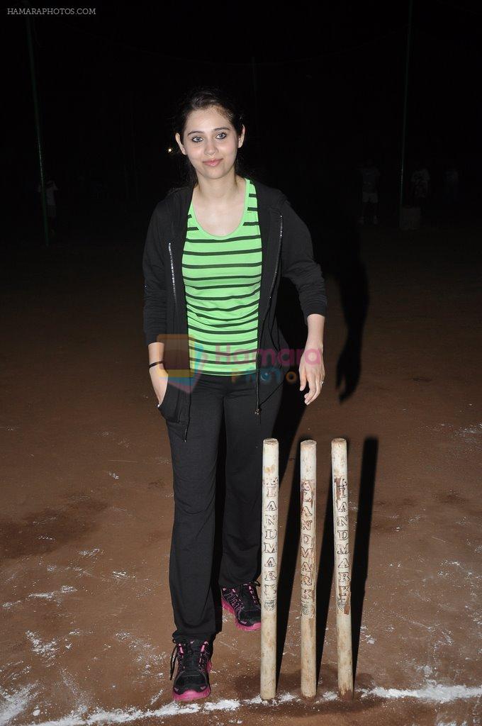 Sasha Agha at celebrity cricket match in Juhu, Mumbai on 6th June 2014