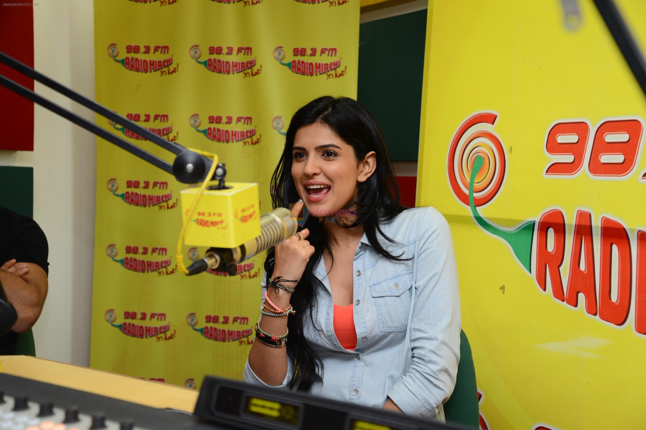 Deeksha Seth at Radio Mirchi Mumbai studio for promotion of Lekar Hum Deewana Dil