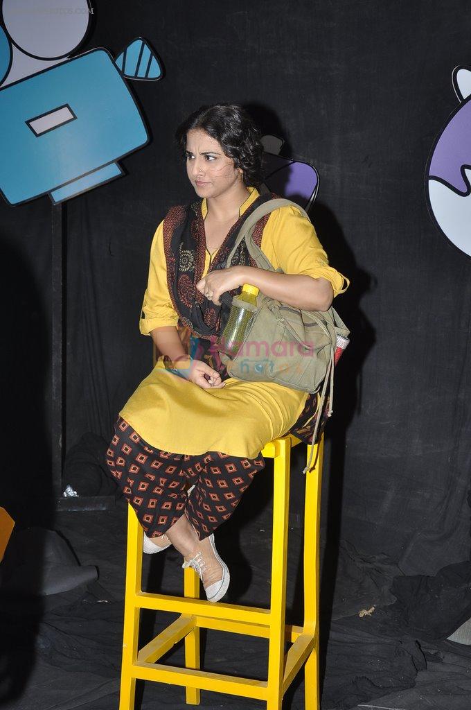 Vidya Balan on the sets of Disney's Captain Tiao in Khar, Mumbai on 7th June 2014