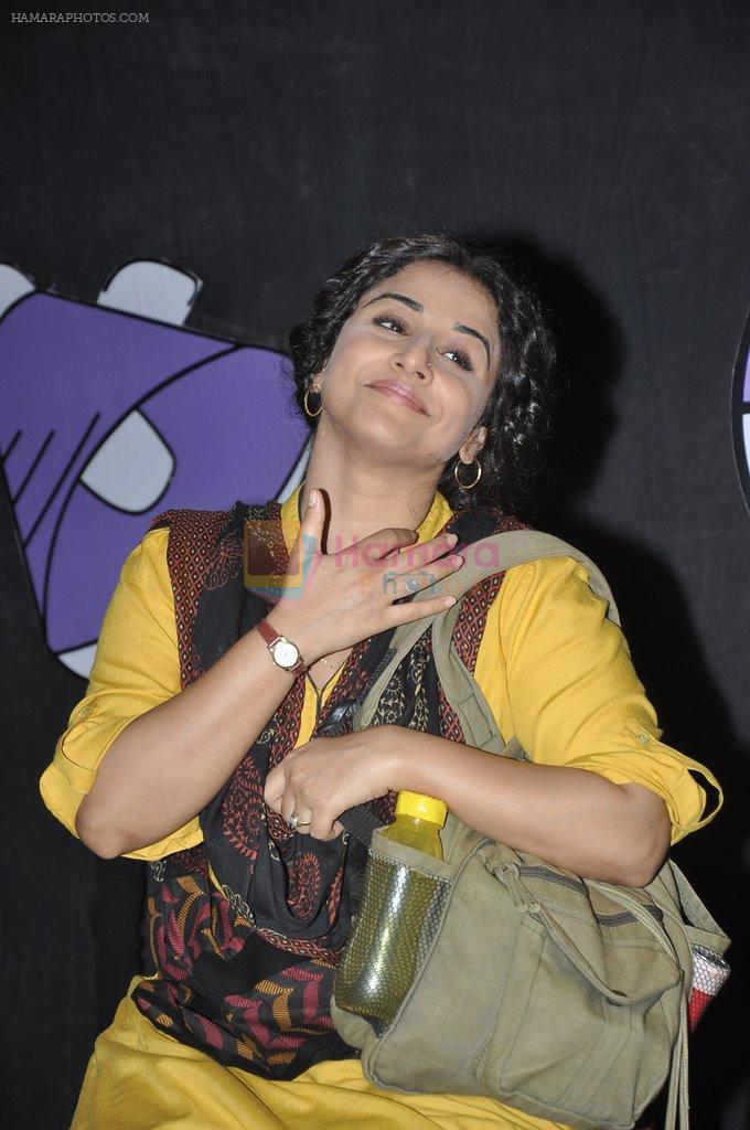 Vidya Balan on the sets of Disney's Captain Tiao in Khar, Mumbai on 7th June 2014