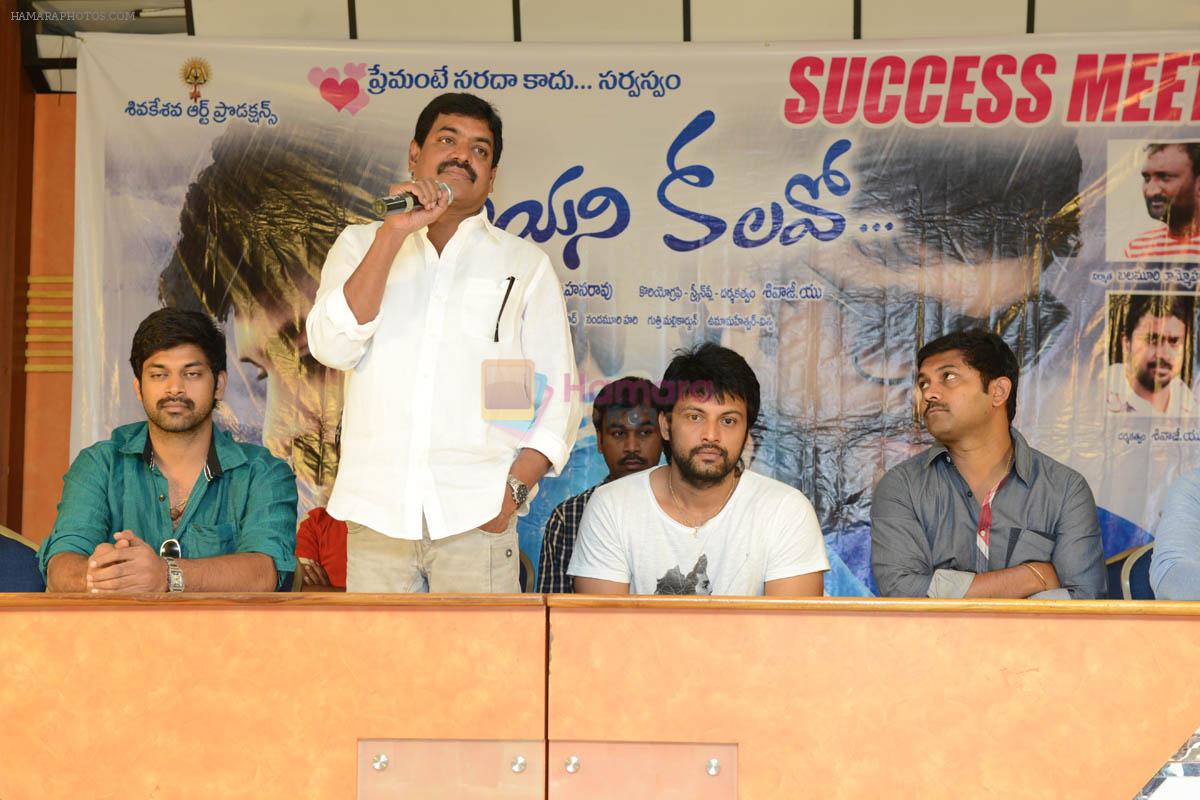 Teeyani Kalavo Movie Success Meet on 7th June 2014