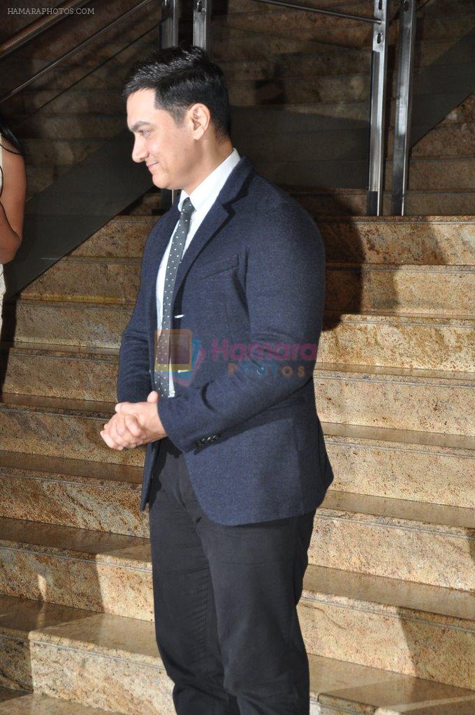 Aamir Khan at the Launch of Dilip Kumar's biography The Substance and The Shadow in Grand Hyatt, Mumbai on 9th June 2014