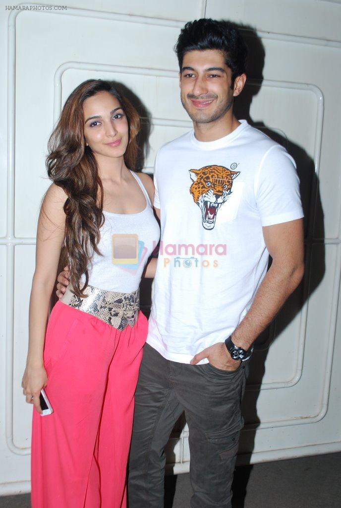Kiara Advani, Mohit Marwah at Fugly screening in Sunny Super Sound on 9th June 2014