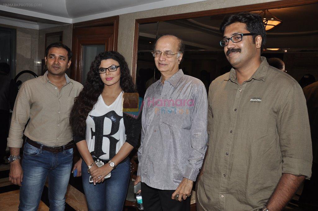 Rakhi Sawant at Marathi film Jayjaykar launch in Sea Princess, Mumbai on 9th June 2014