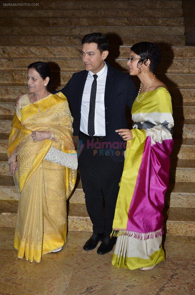 Aamir Khan, Kiran Rao at the Launch of Dilip Kumar's biography The Substance and The Shadow in Grand Hyatt, Mumbai on 9th June 2014