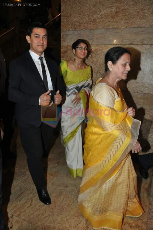 Aamir Khan, Kiran Rao at the Launch of Dilip Kumar's biography The Substance and The Shadow in Grand Hyatt, Mumbai on 9th June 2014