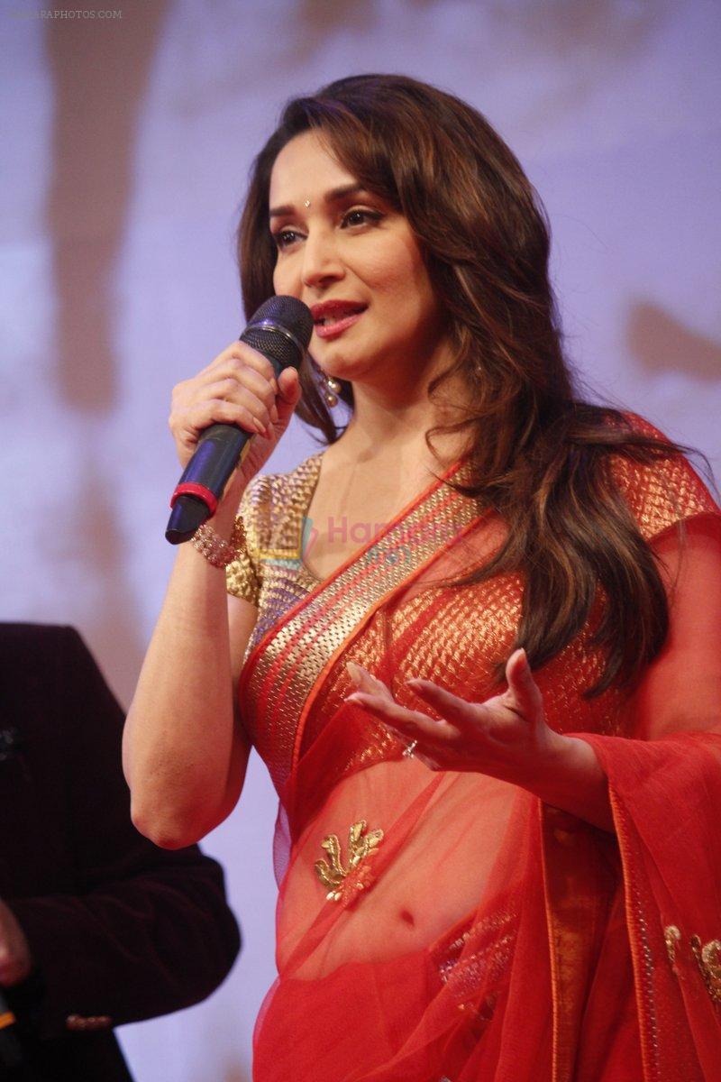 Madhuri Dixit at the Launch of Dilip Kumar's biography The Substance and The Shadow in Grand Hyatt, Mumbai on 9th June 2014