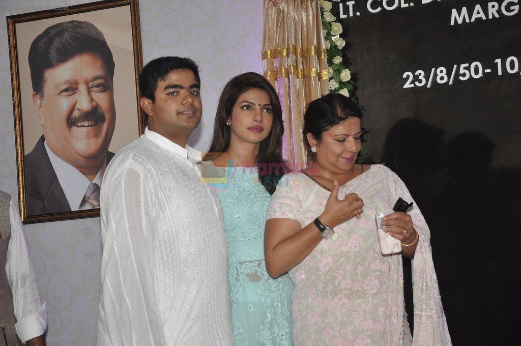 Priyanka Chopra's late father Ashok Chopra road naming ceremony in Andheri, Mumbai on 10th June 2014