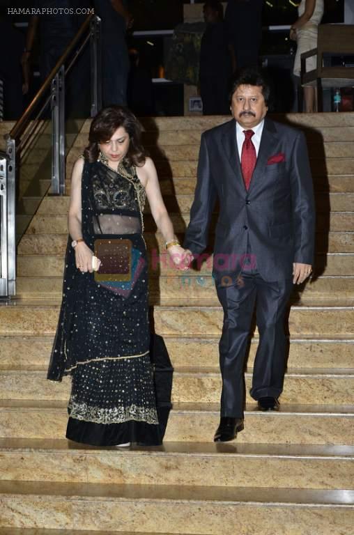 Pankaj Udhas at the Launch of Dilip Kumar's biography The Substance and The Shadow in Grand Hyatt, Mumbai on 9th June 2014