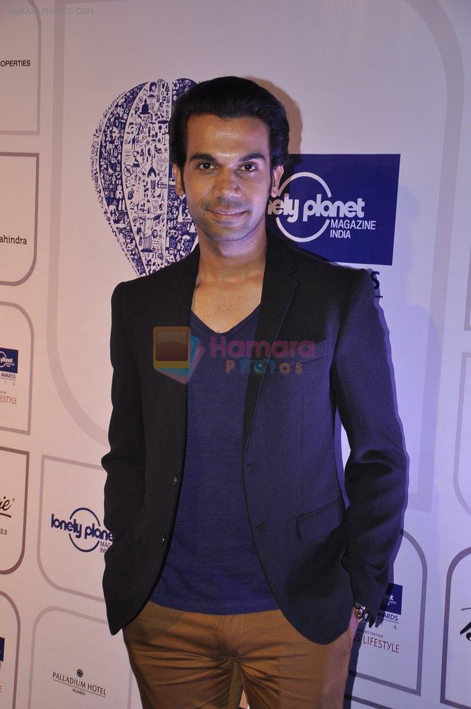 Raj Kumar Yadav at Lonely Planet Awards in Palladium, Mumbai on 11th June 2014