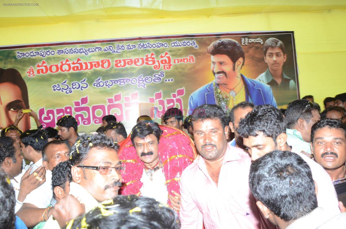 at Happy Birthday Balayya celebration by All India NBK Fans on 10th June 2014