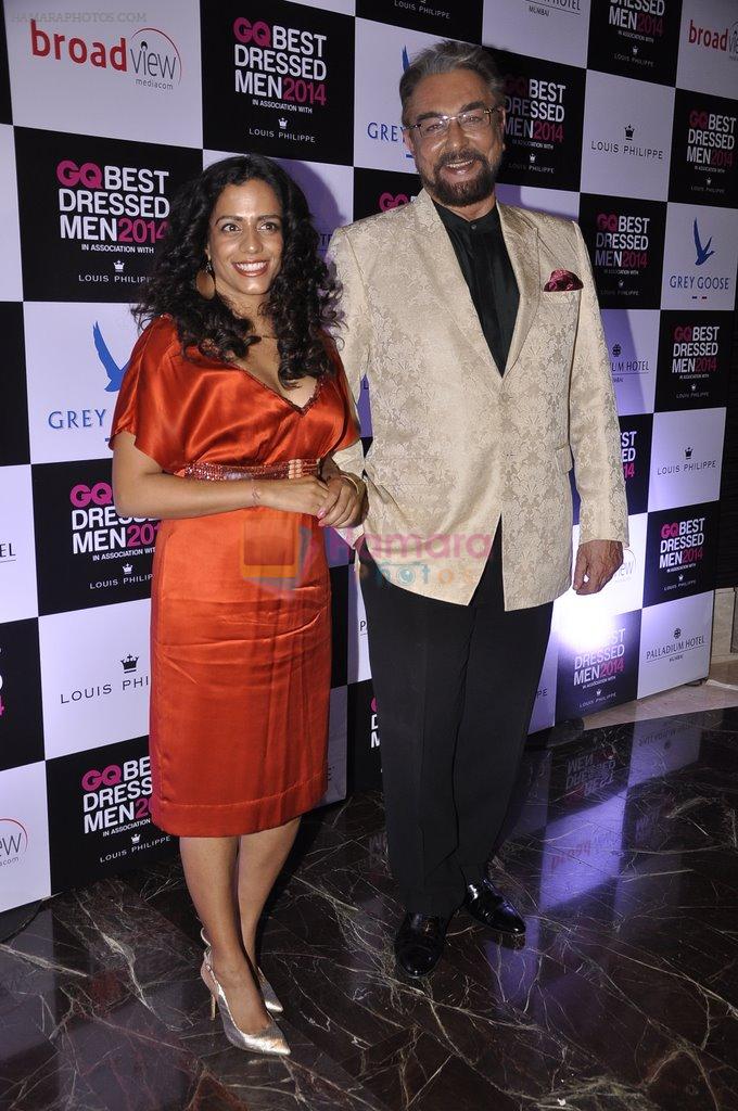 Kabir Bedi at GQ Best Dressed in Mumbai on 14th June 2014
