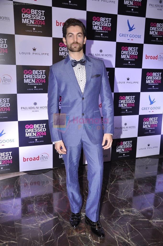 Neil Mukesh at GQ Best Dressed in Mumbai on 14th June 2014
