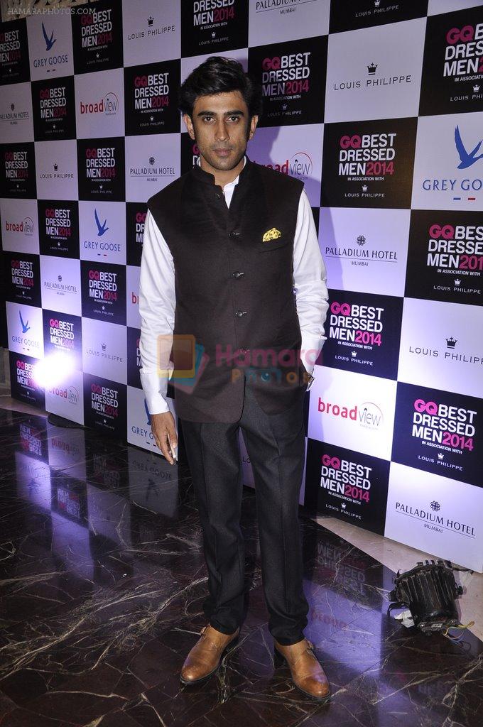 Amit Sadh at GQ Best Dressed in Mumbai on 14th June 2014